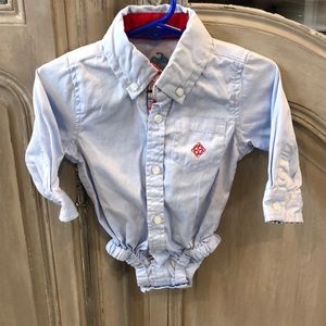 Adorable Button Down Onesie